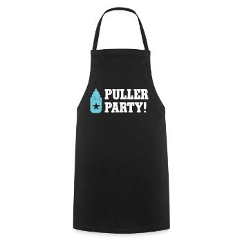 Fête de tireurs Bière bébé Bébé Baby Baby Shower Papa - Tablier de cuisine - noir - Devant - AI Model Male 185 dark (185cm)