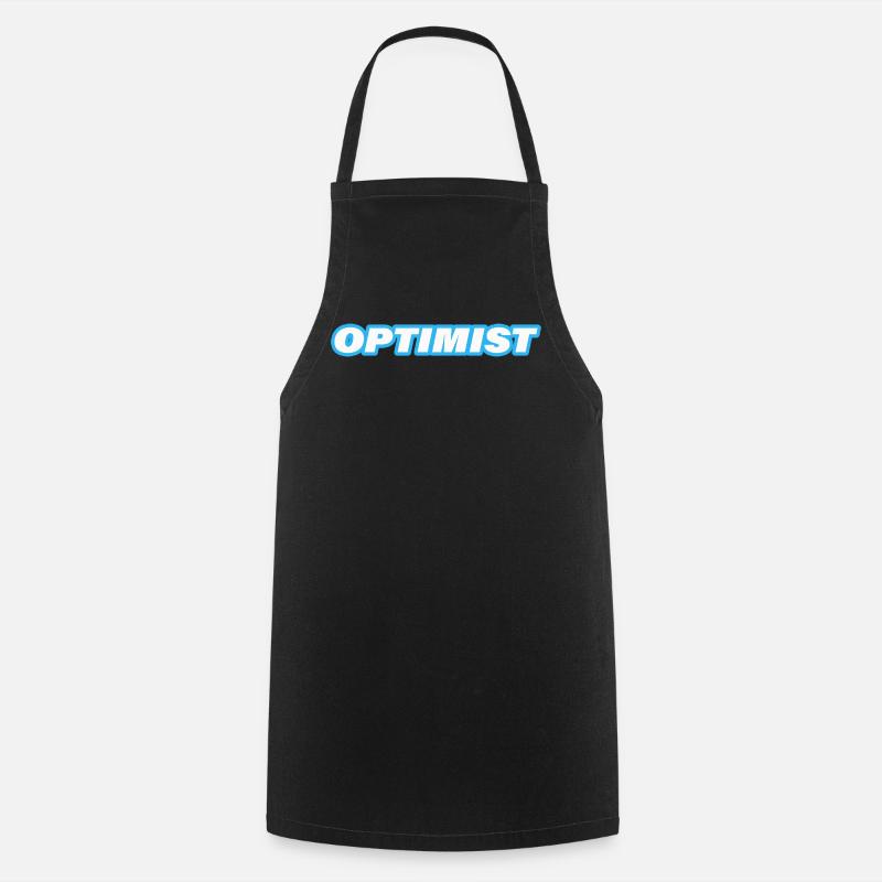 OPTIMIST - Kochschürze - Schwarz