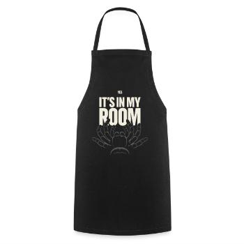 Tarantula Tarantula Holder Spider Owner - Cooking Apron - black - Front - AI Model Male 185 dark (185cm)