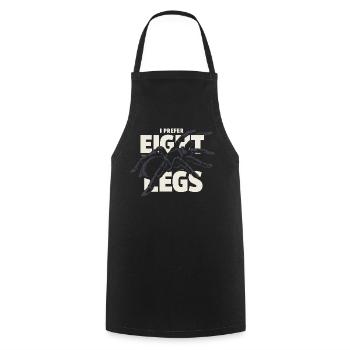 Tarantula Tarantula Holder Spider Owner - Cooking Apron - black - Front - AI Model Male 185 dark (185cm)