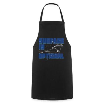 Plongeurs Plongée sous-marine Plongée - Tablier de cuisine - noir - Devant - AI Model Male 185 dark (185cm)
