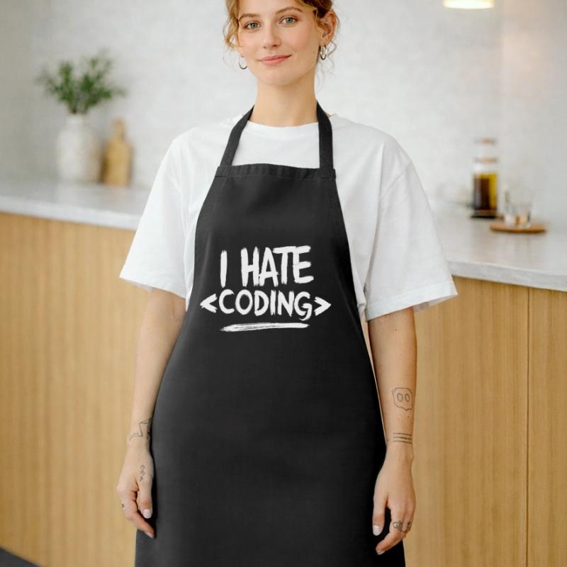 Je déteste coder Programmeur Web Tablier de cuisine
