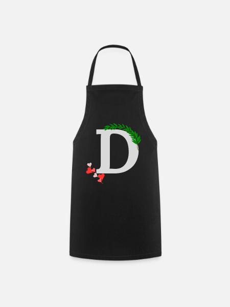 D - Kochschürze - Schwarz