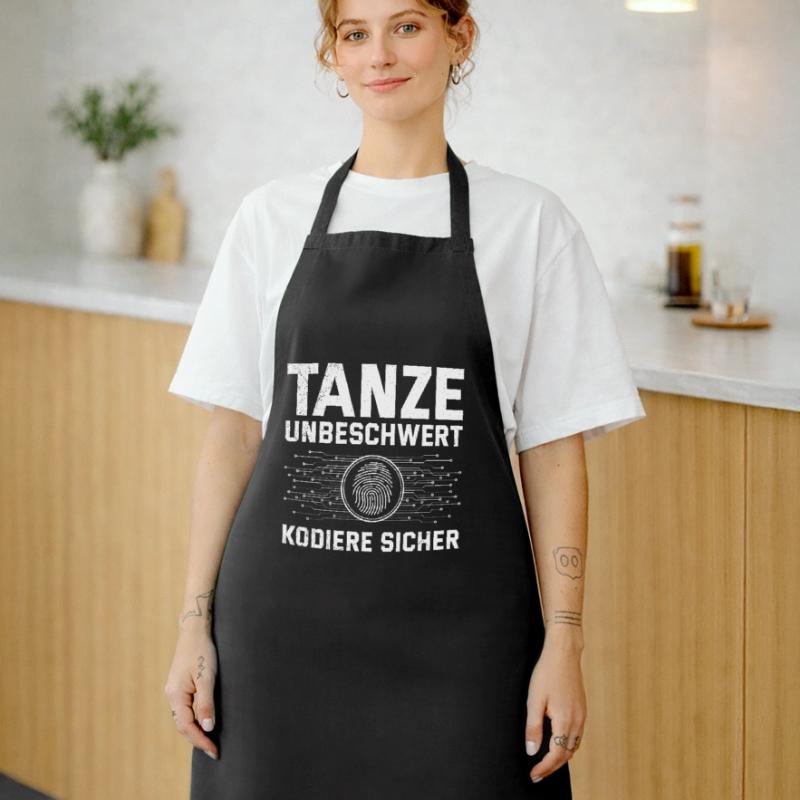 Science Coder TANZE UNBESCHWERT KODIERE SICHER Kochschürze