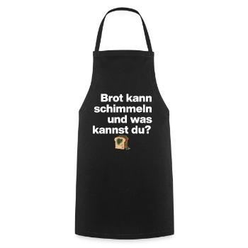 MOISISSURE DE PAIN ET TOI ? CADEAU SARCASME DRÔLE - Tablier de cuisine - noir - Devant - AI Model Male 185 dark (185cm)