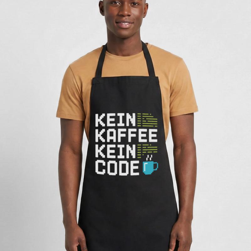 No Coffee No Code Programmeur Informaticien Tablier de cuisine