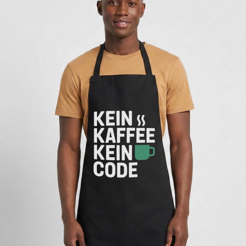 No Coffee No Code Programmeur Informaticien Tablier de cuisine