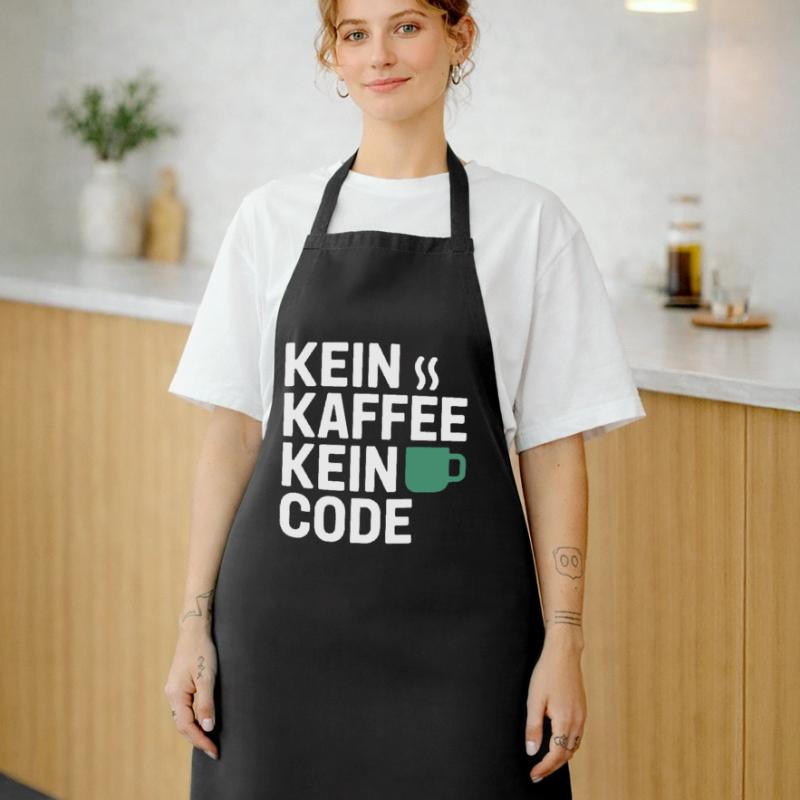 Kein Kaffee Kein Code Programmierer Informatiker Kochschürze