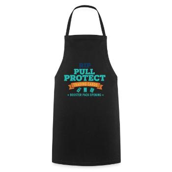 Pack d’extension de cartes à collectionner Rip Pull Protect - Tablier de cuisine - noir - Devant - AI Model Male 185 dark (185cm)