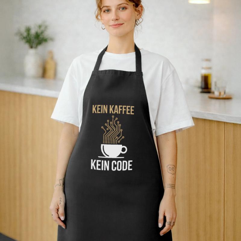 No Coffee No Code Programmeur Informaticien Tablier de cuisine