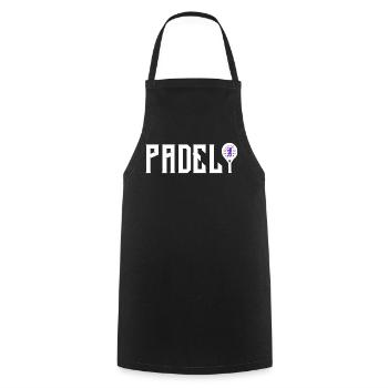 Padel - Tablier de cuisine - noir - Devant - AI Model Male 185 dark (185cm)
