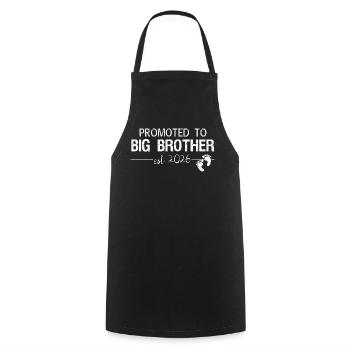 Big Brother 2026 Promotion Announcement Shirt - Cooking Apron - black - Front - AI Model Male 185 dark (185cm)