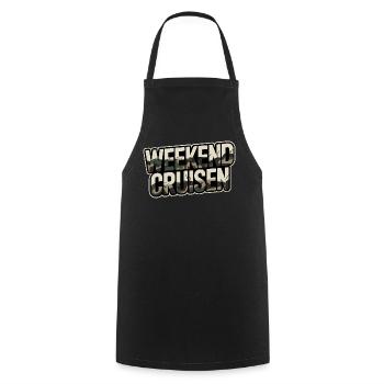 Weekend Cruisen für Auto und Tuning Fans - Kochschürze - Schwarz - Vorne - AI Model Male 185 dark (185cm)