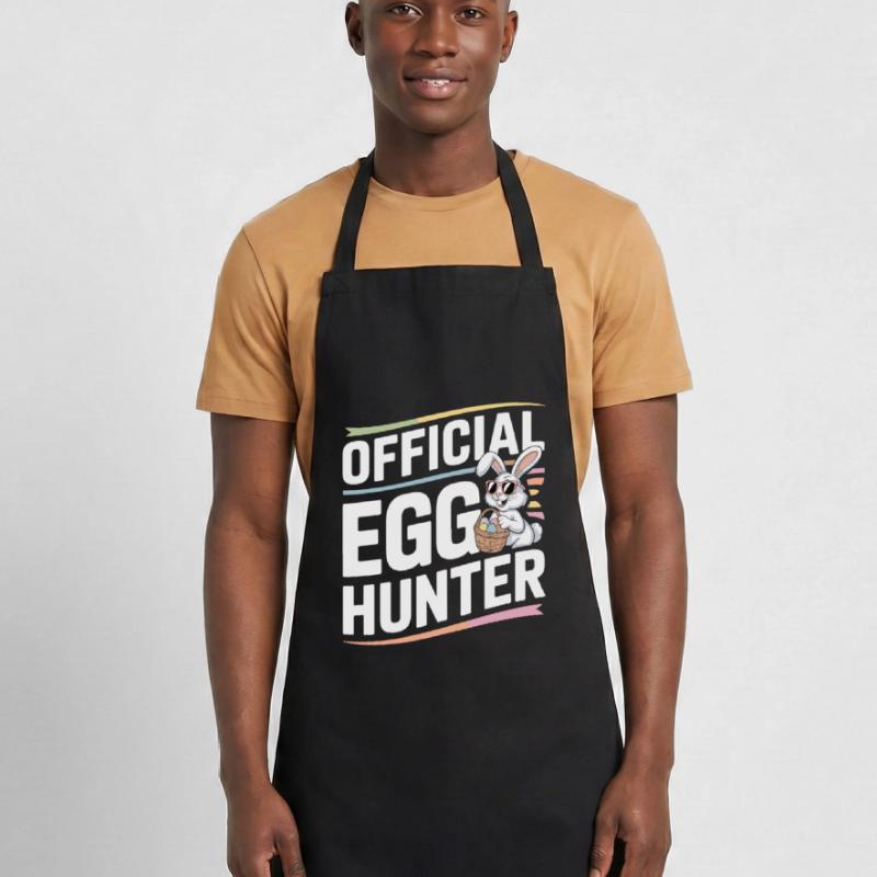 Official Egg Hunter Easter Bunny Easter Humor Cooking Apron