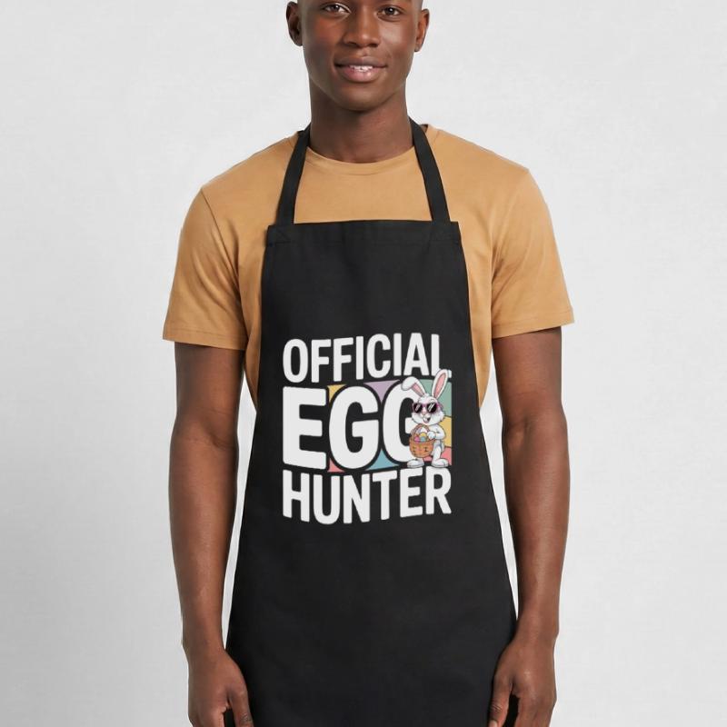 Official Egg Hunter Easter Bunny Easter Humor Cooking Apron