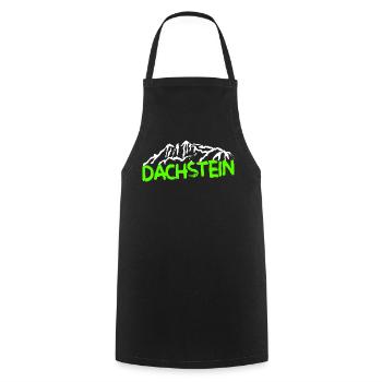 Dachstein Ramsau Souvenir Shirt - Cooking Apron - black - Front - AI Model Male 185 dark (185cm)