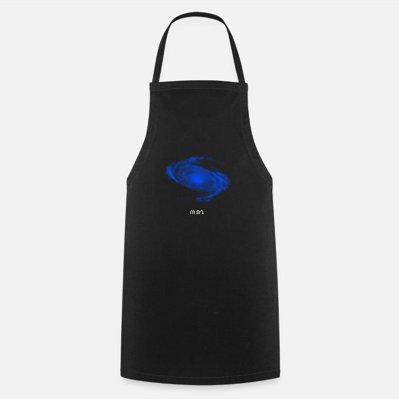M81 - Bode's Galaxy - Cooking Apron - black