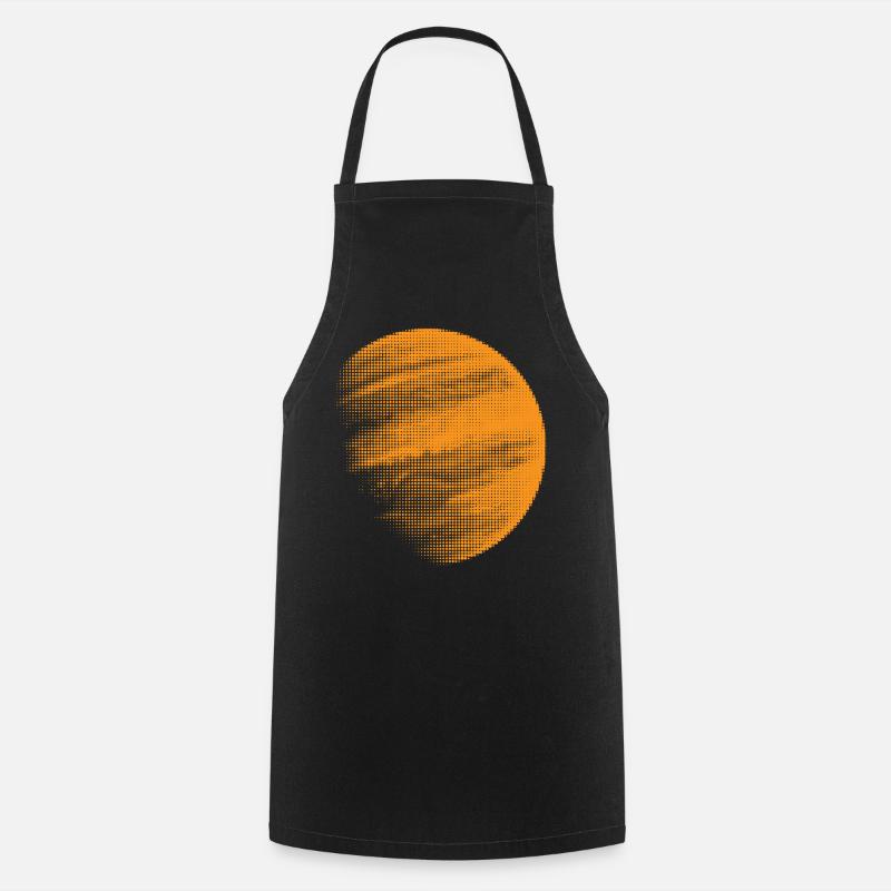 Planète Jupiter - Tablier de cuisine - noir