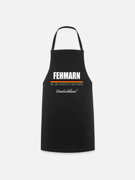 Fehmarn - Kochschürze - Schwarz