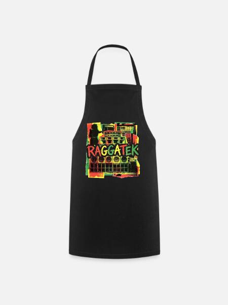 Raggatek Session Soundsystem - Kochschürze - Schwarz