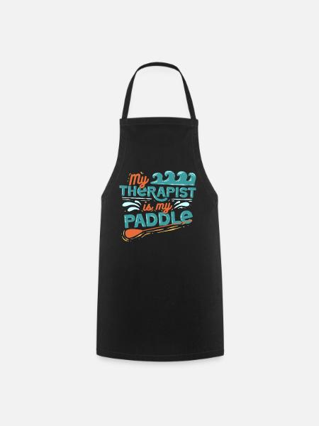 Stand Up Paddle - Kochschürze - Schwarz