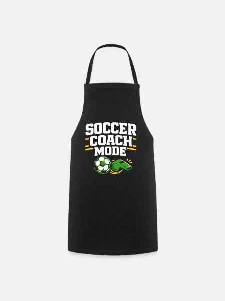 Fußballtraining Jugend-sport-trainer - Kochschürze - Schwarz