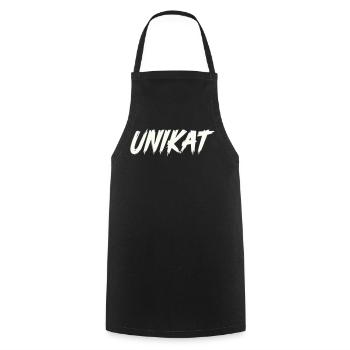 Unique - Cooking Apron - black - Front - AI Model Male 185 dark (185cm)