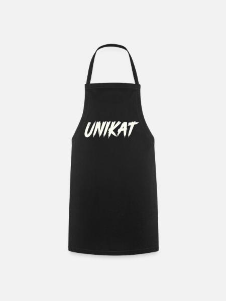 unikat- - Kochschürze - Schwarz