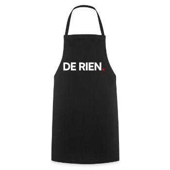 De rien - Tablier de cuisine - noir - Devant - AI Model Male 185 dark (185cm)