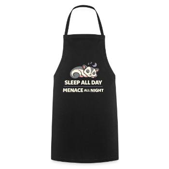 Sugar Glider Mom Exotic Pet Lover - Cooking Apron - black - Front - AI Model Male 185 dark (185cm)