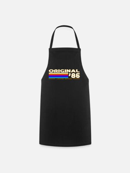 1986 - Kochschürze - Schwarz