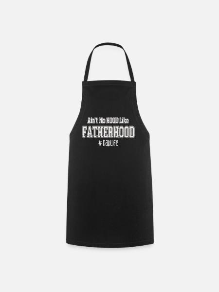 Vater Spruch Fatherhood DadLife - Kochschürze - Schwarz