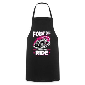 UTV Off Road Girl Woman 4 Wheeler Side by side - Kochschürze - Schwarz - Vorne - AI Model Male 185 dark (185cm)