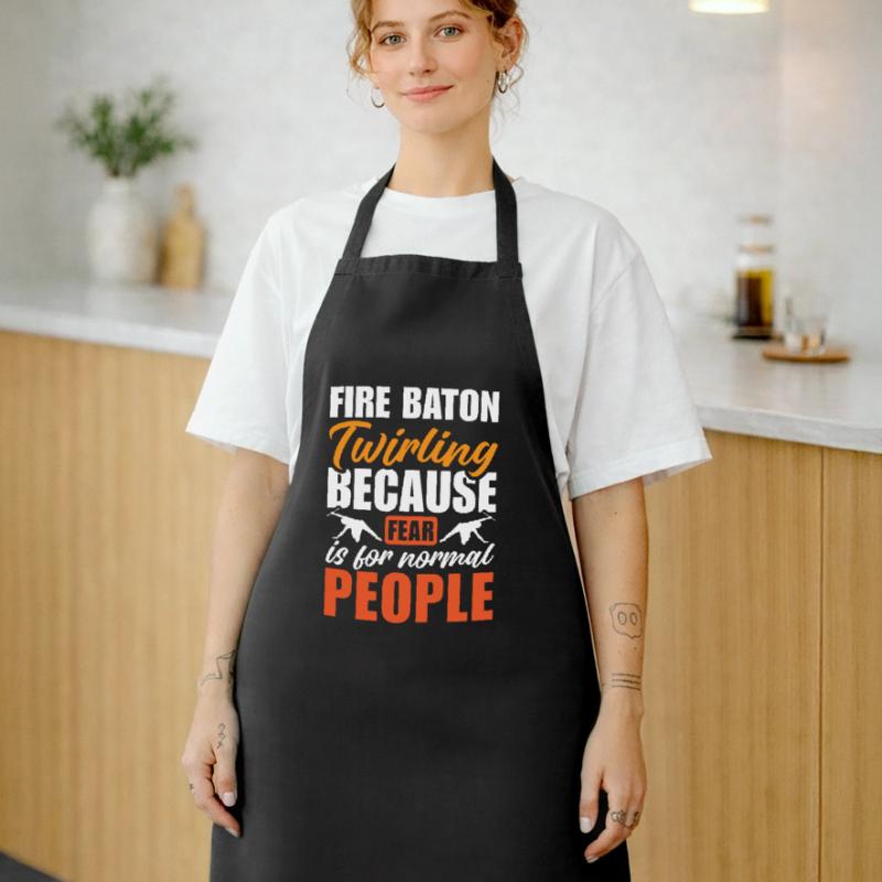 Dancing Vortex Dance School Fire Stick Dancer Cooking Apron