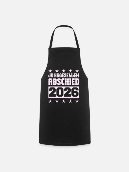 junggesellenabschied_2026 - Kochschürze - Schwarz