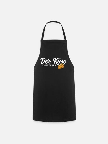 Der Käse Flüsterer - Kochschürze - Schwarz