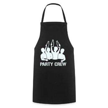 Bottle Raise Party Crew - Cooking Apron - black - Front - AI Model Male 185 dark (185cm)