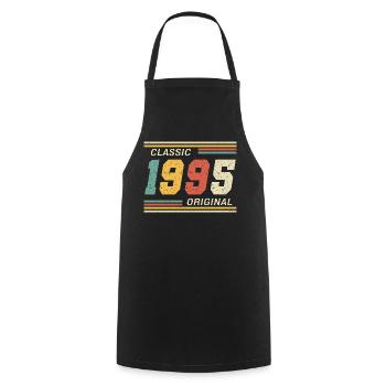 Classique 1995 original 1995 - Tablier de cuisine - noir - Devant - AI Model Male 185 dark (185cm)