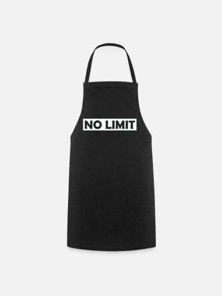 no_limit - Kochschürze - Schwarz