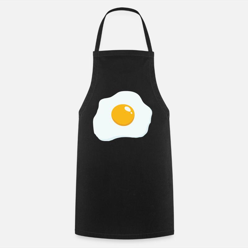 Sunny Side Up - Kochschürze - Schwarz