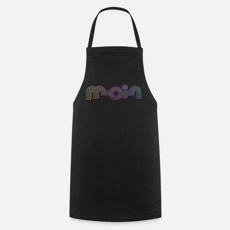 Hello - Cooking Apron - black