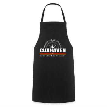 Cuxhaven - Cooking Apron - black - Front - AI Model Male 185 dark (185cm)