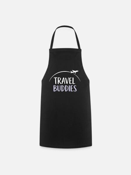 Travel buddies - Kochschürze - Schwarz
