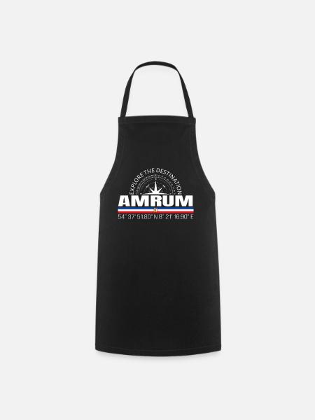 Amrum - Kochschürze - Schwarz