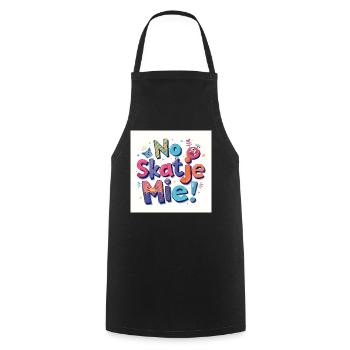 No Skate Me! - Cooking Apron - black - Front - AI Model Male 185 dark (185cm)
