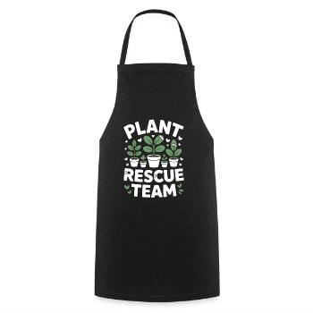 Équipe de secours des plantes Sauveteur d’usine Pfnaze - Tablier de cuisine - noir - Devant - AI Model Male 185 dark (185cm)