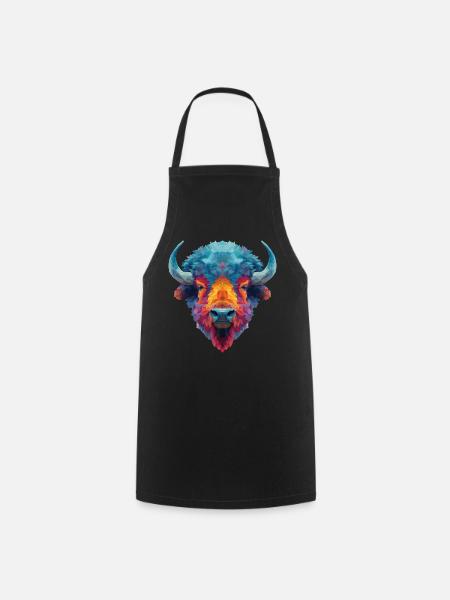 Bison - Kochschürze - Schwarz