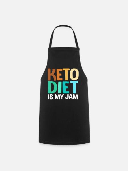 Keto - Kochschürze - Schwarz