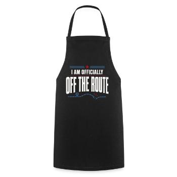 Retired Postman Retired Postman - Cooking Apron - black - Front - AI Model Male 185 dark (185cm)