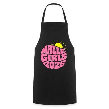 Malle 2026 Malle Girls - Tablier de cuisine - noir - Devant - AI Model Male 185 dark (185cm)